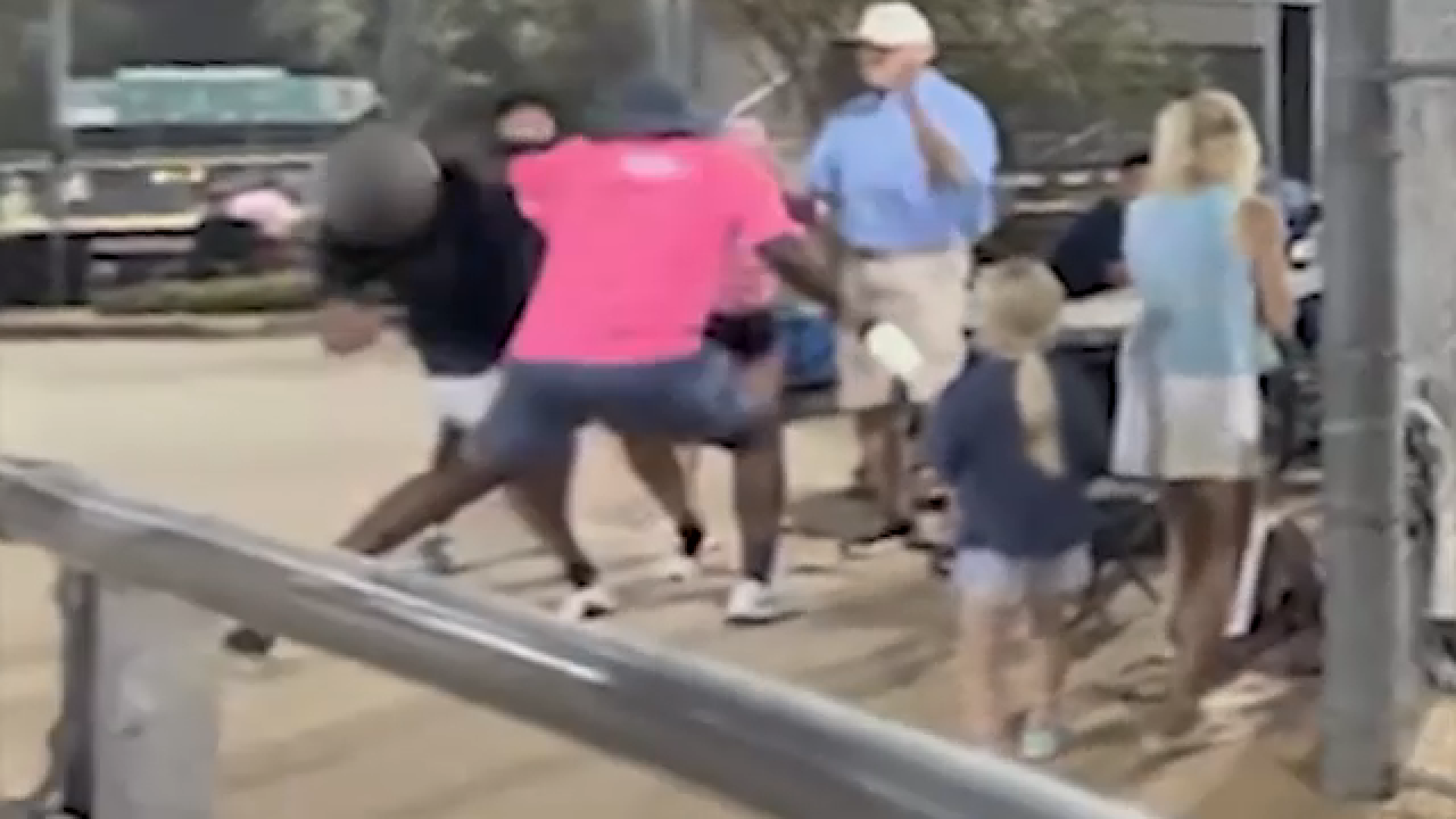 Parents Kiarious Hall Jazmine Hall arrested after melee at girl's softball game in Sugar Land, Texas, court records say
— Wheaton Sports news