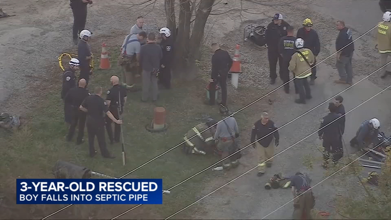 Young boy rescued after falling into septic pipe in West Goshen Township, Pennsylvania
— Wheaton Business news