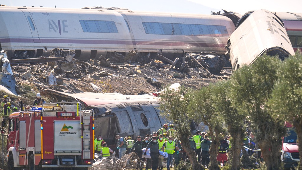 At least 64 killed in train collision on high-speed line in Spain
— ABC7 Chicago (WLS-TV)