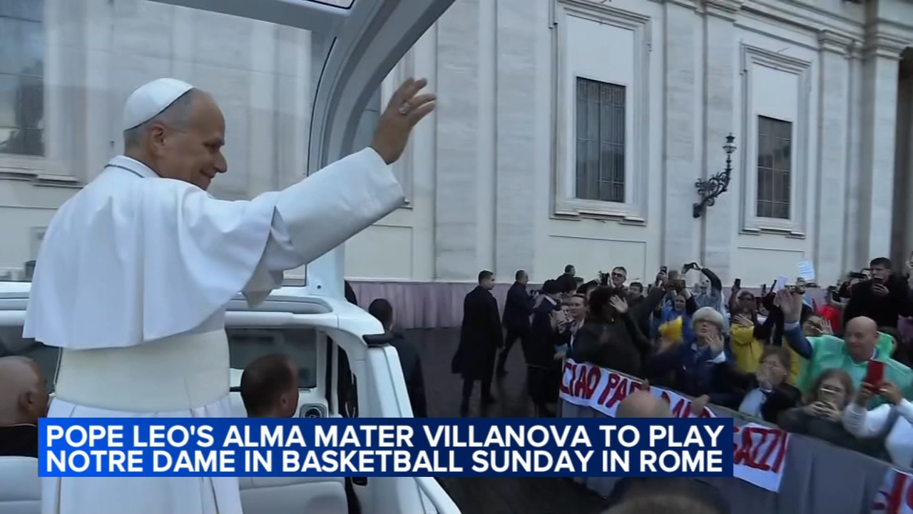 Pope Leo tells Villanova and Notre Dame basketball teams he is neutral. Prevost has other ideas
       — Wheaton Sports news