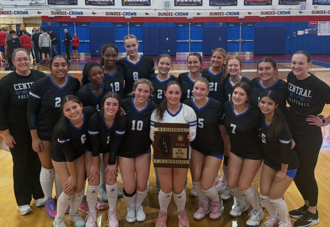 Burlington Central volleyball wins third straight regional, first in 4A: Thursday’s Northwest Herald roundup — Wheaton Schools news