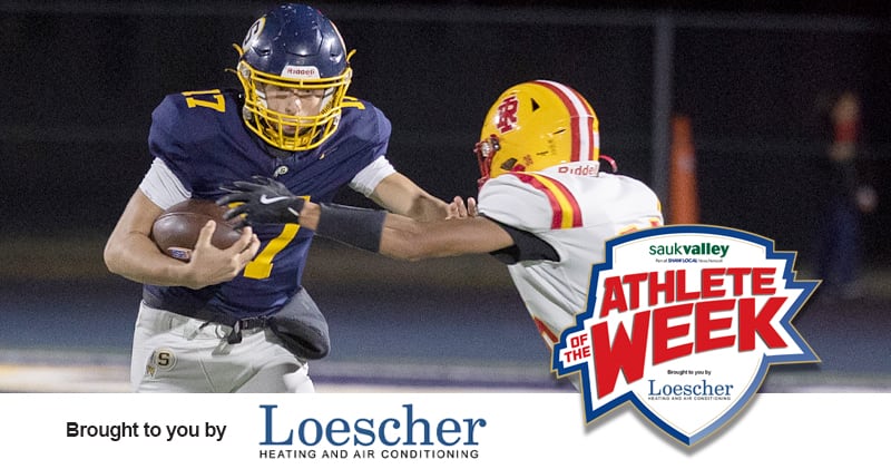 Sauk Valley Athlete of the Week: Sterling football’s Brady Berlin — Shaw Local News Network