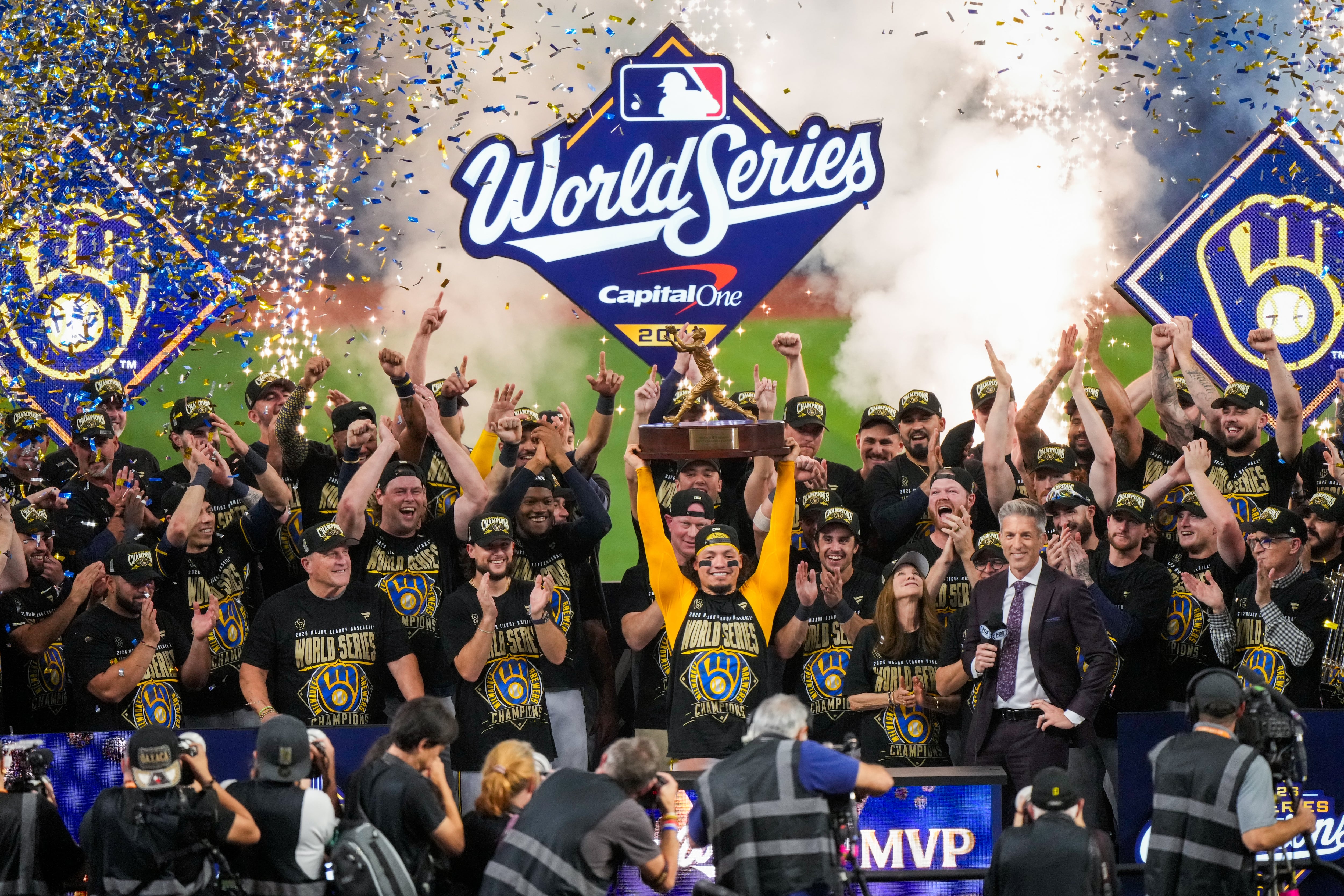 Brewers beat the Rays 4-1 in Game 5 to win the first World Series title in franchise history — Wheaton Business news